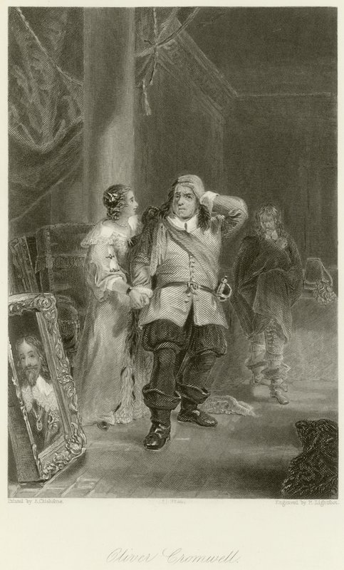 Oliver Cromwell by English School