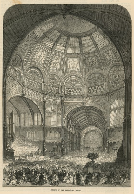 Opening of Alexandra Palace by English School