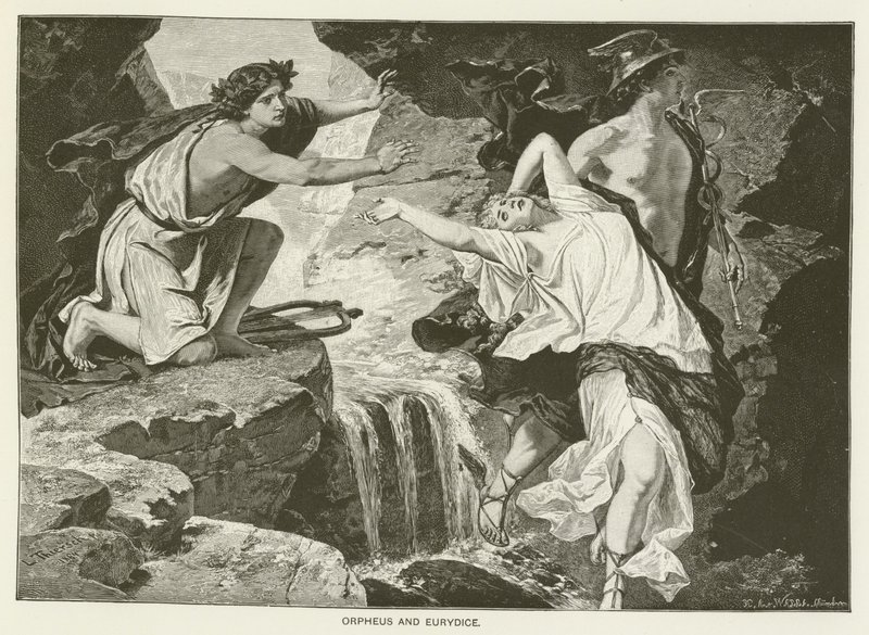Orpheus and Eurydice by English School