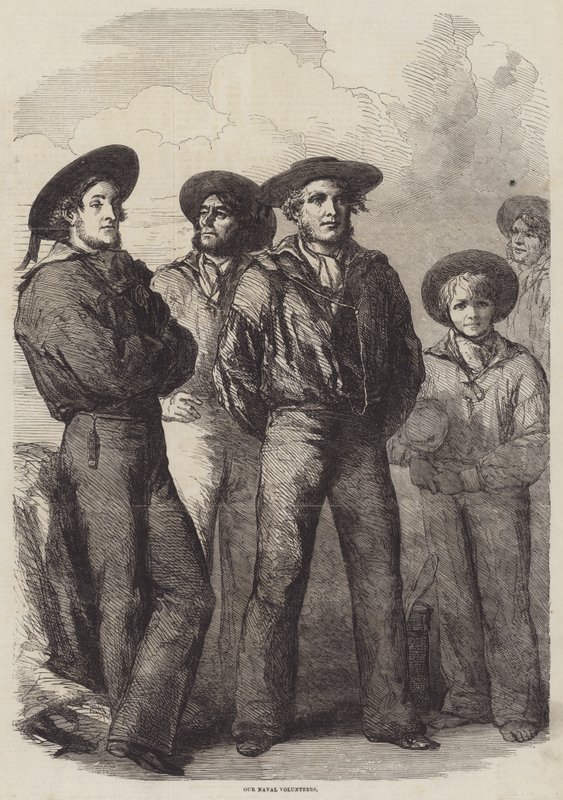 Our Naval Volunteers by English School