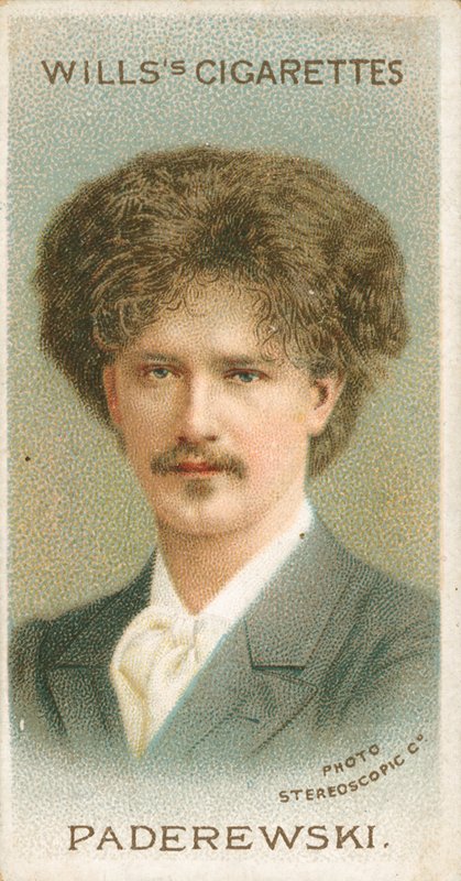 Paderewski by English School