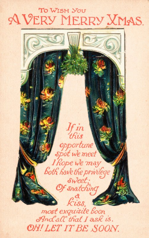 Pair of Curtains by English School