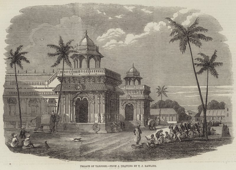 Palace of Tanjore by English School
