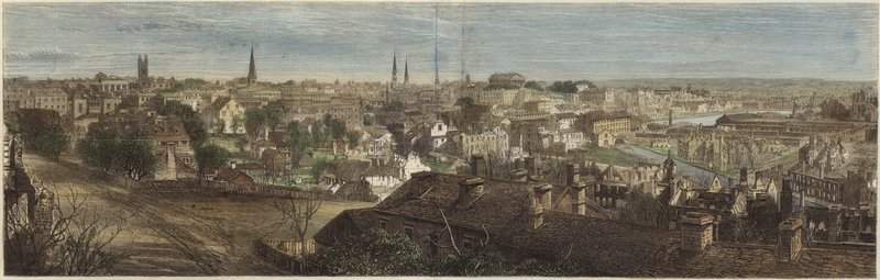 Panorama of Richmond by English School