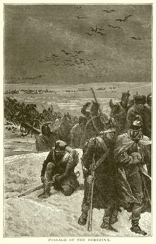 Passage of the Berezina by English School
