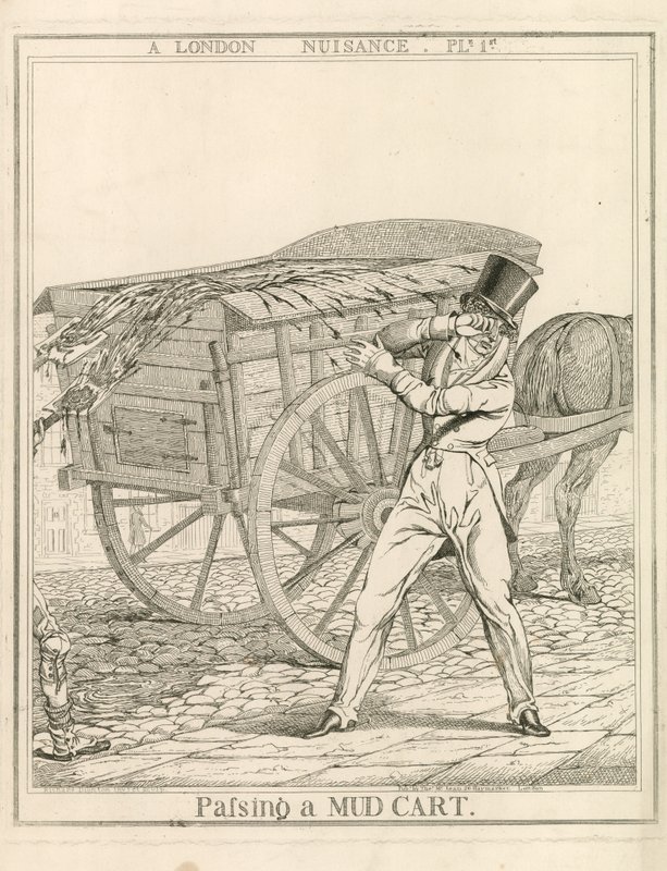 Passing a Mudcart by English School