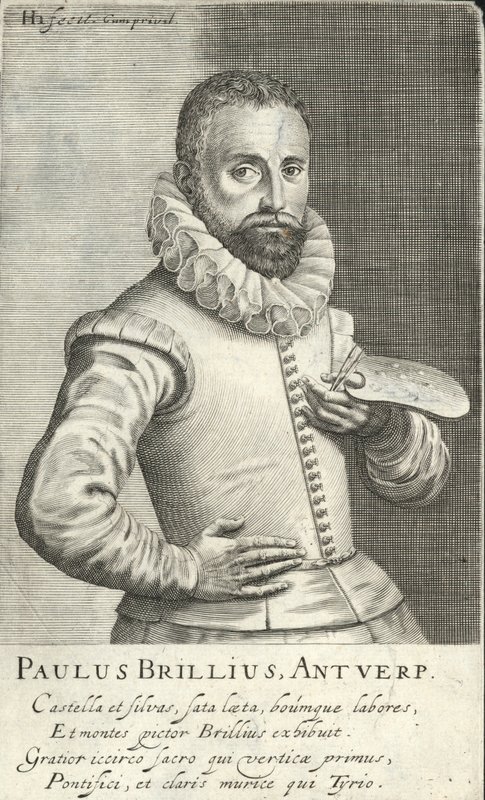 Paul Bril of Antwerp by English School
