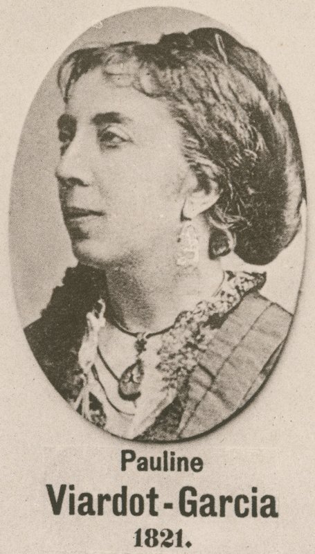 Pauline Viardot-Garcia by English School