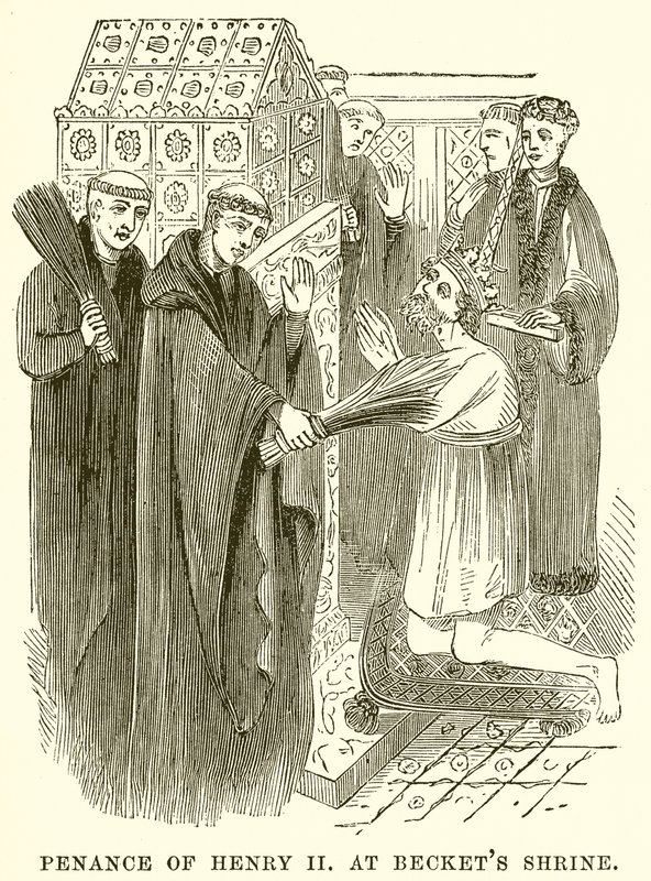 Penance of Henry II at Becket