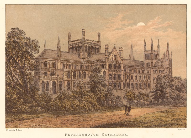 Peterborough Cathedral by English School