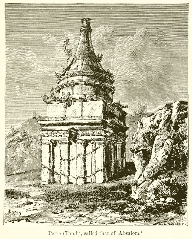 Petra (Tomb), called that of Absalom by English School