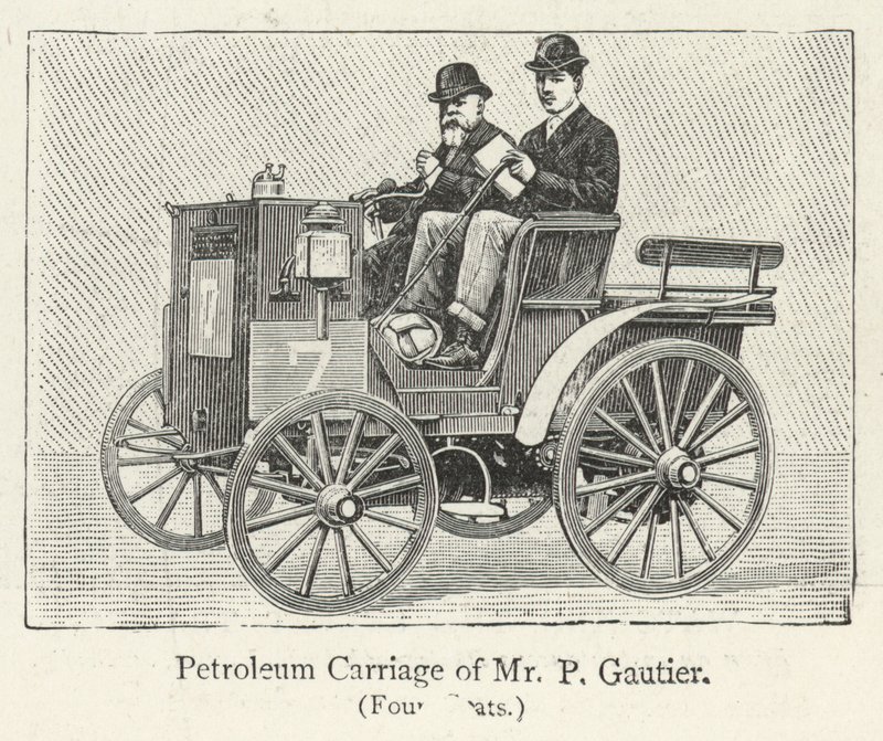 Petroleum Carriage of Mr P Gautier by English School