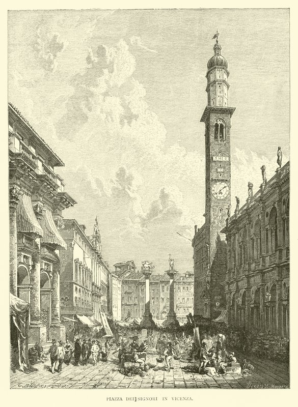 Piazza dei Signori in Vicenza by English School
