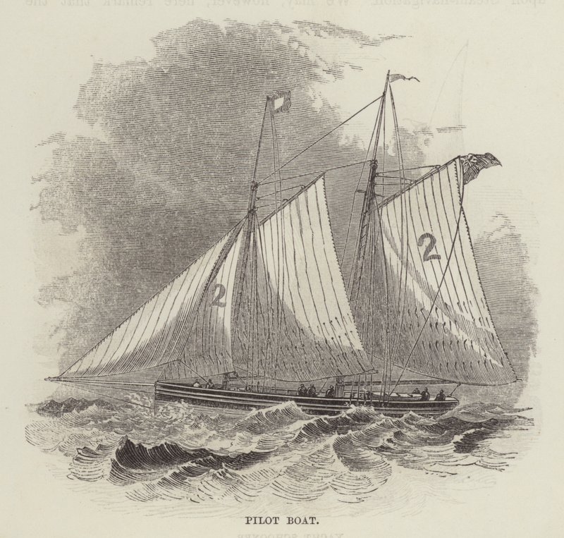 Pilot boat by English School
