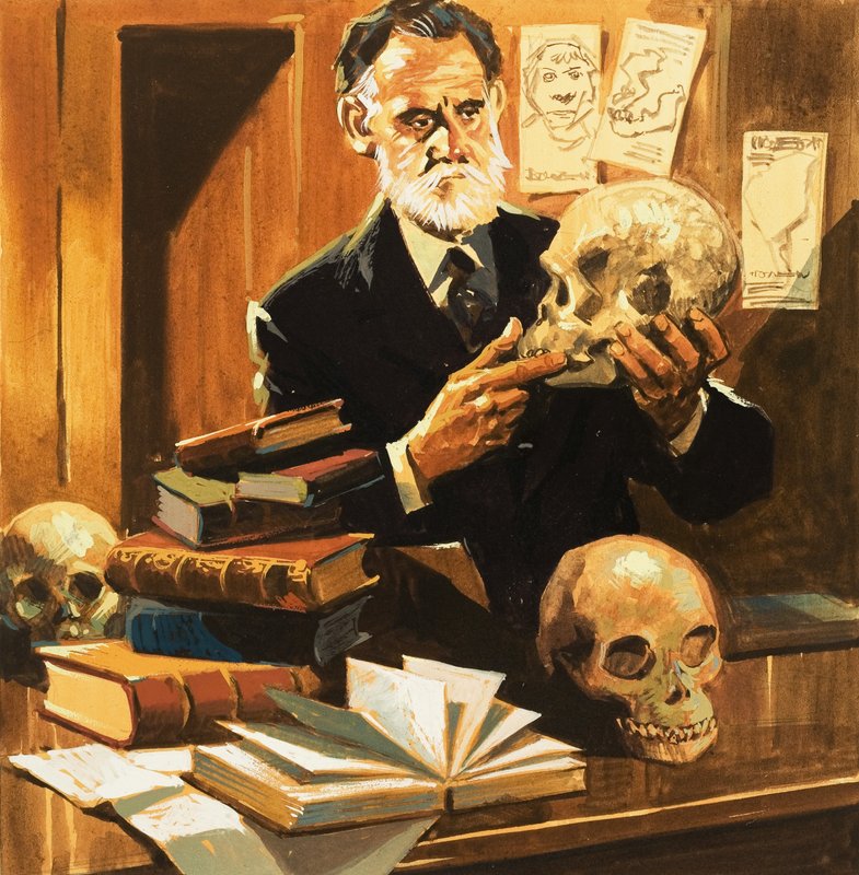 Piltdown Man by English School