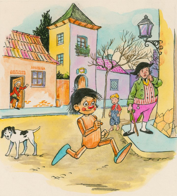 Pinocchio by English School