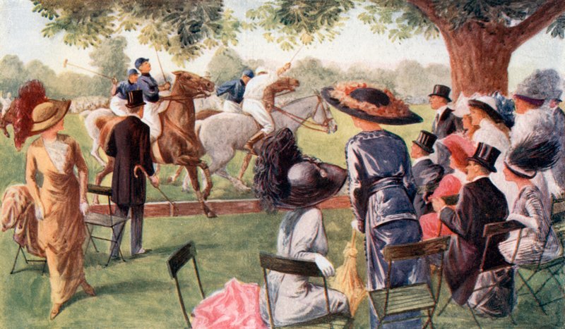 Polo at Ranelagh by English School