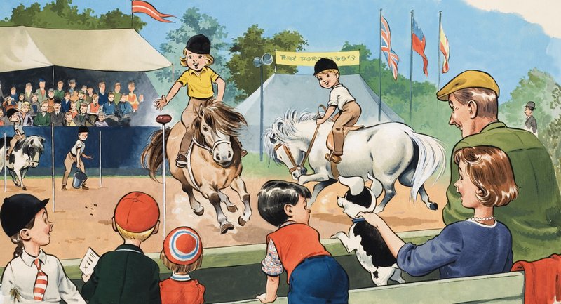 Ponies by English School