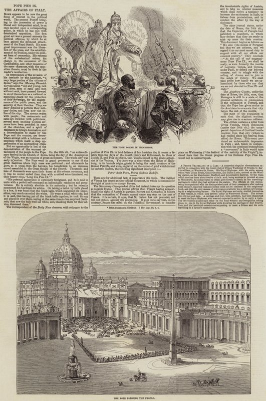 Pope Pius IX by English School