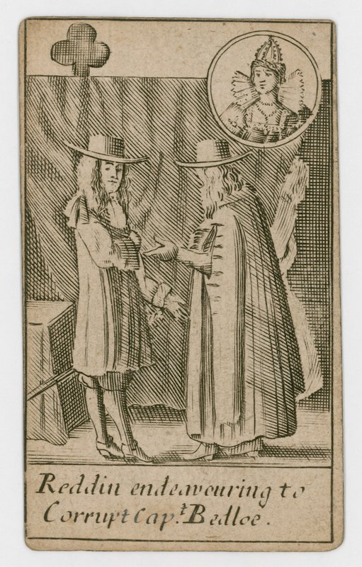 Popish Plot playing card by English School