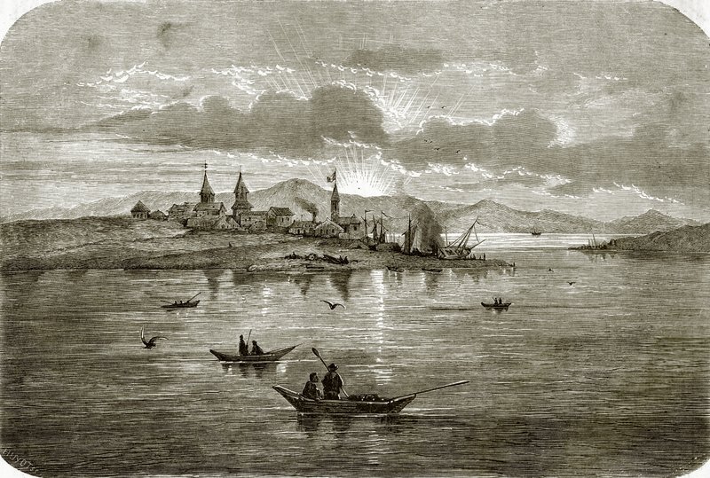 Port of Okhotsk by English School