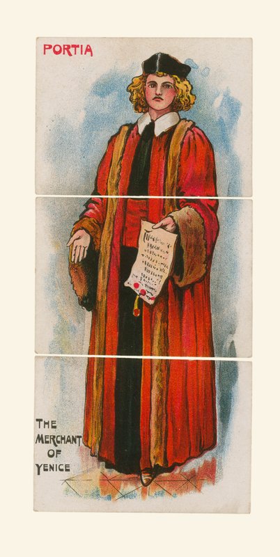 Portia, The Merchant of Venice by English School