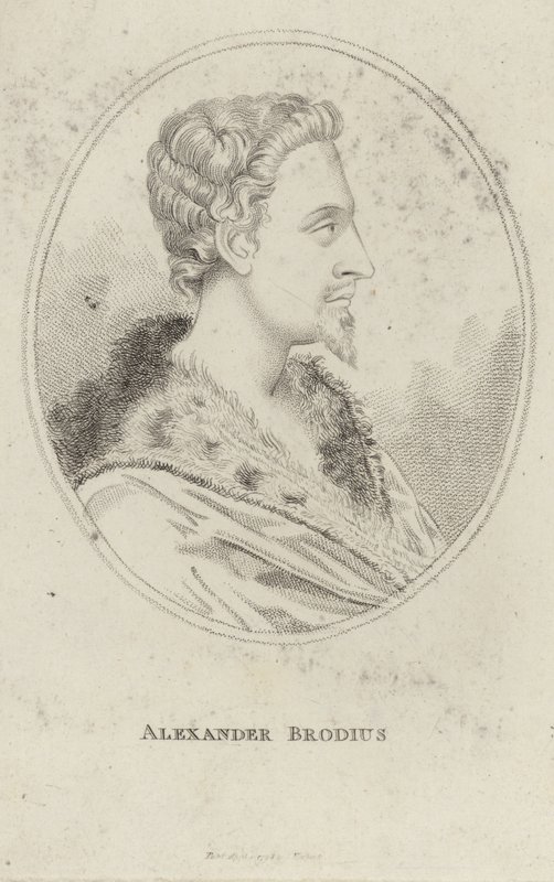 Portrait of Alexander Brodius by English School