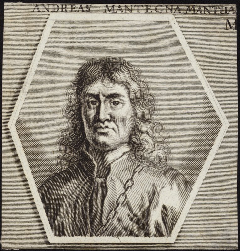 Portrait of Andrea Mantegna by English School