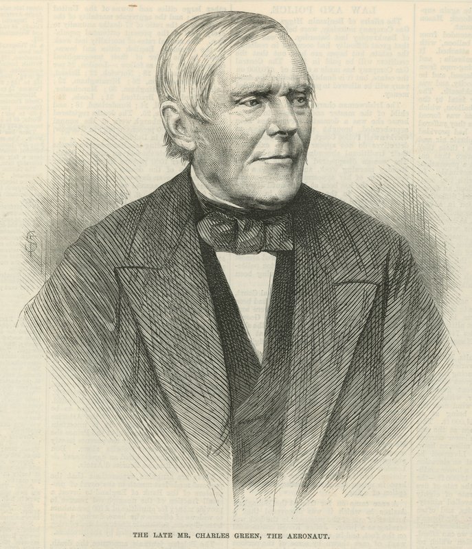 Portrait of Charles Green by English School