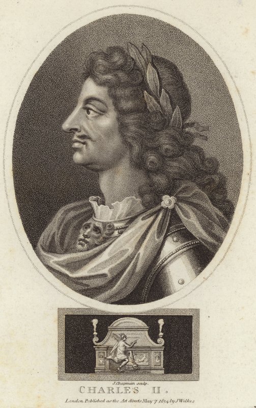 Portrait of Charles II of England by English School