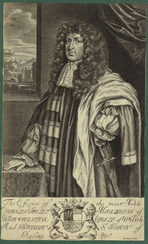Portrait of Charles Paulet by English School
