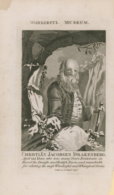 Portrait of Christian Jacobsen Drakenberg by English School