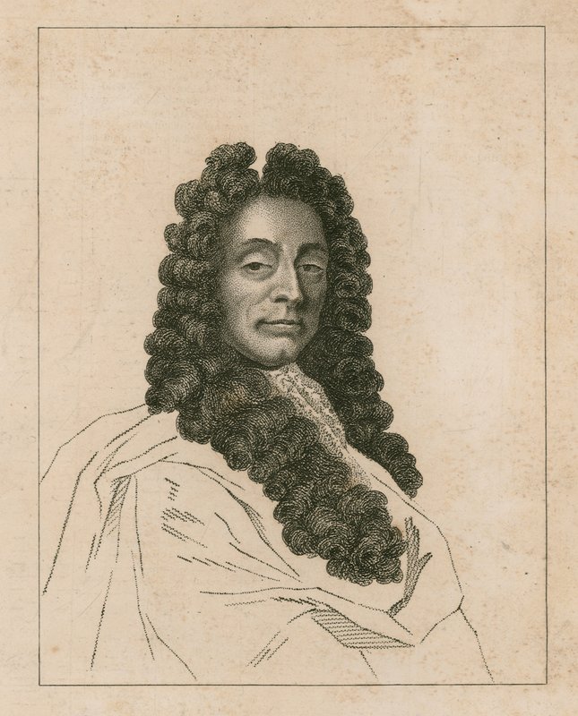 Portrait of Christopher Wren by English School