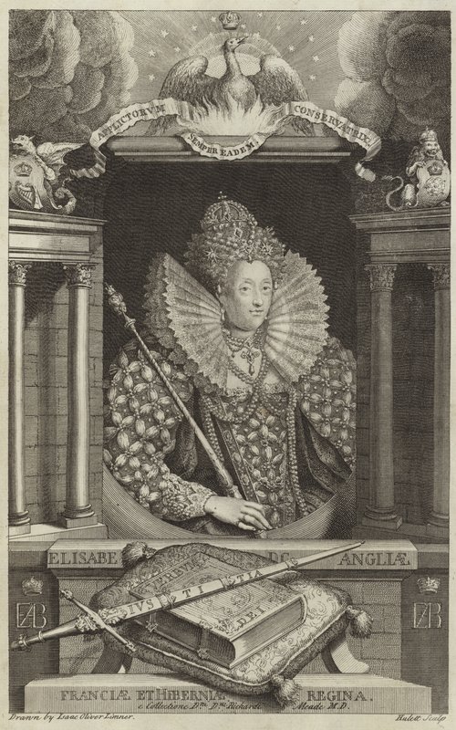 Portrait of Elizabeth I of England by English School