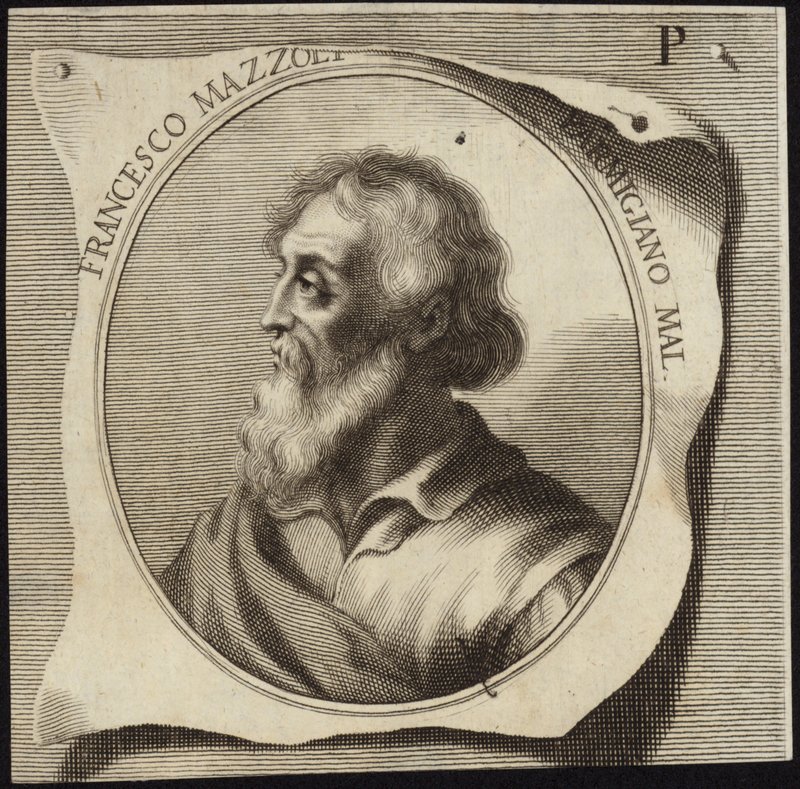 Portrait of Francesco Mazzola by English School
