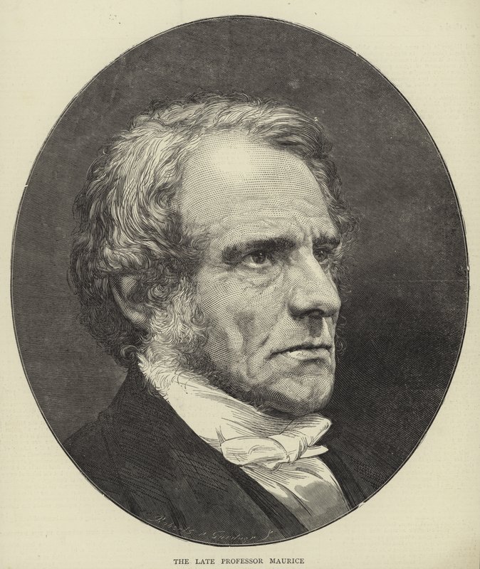 Portrait of Frederick Denison Maurice by English School