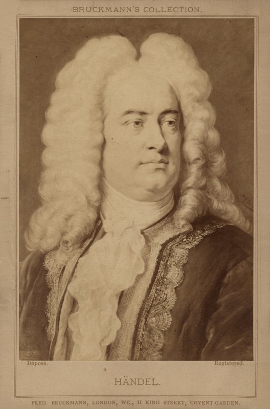 Portrait of George Friedrich Handel by English School