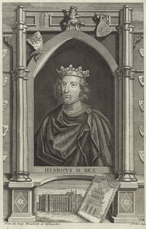 Portrait of Henry III of England by English School