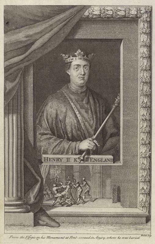 Portrait of Henry II of England by English School