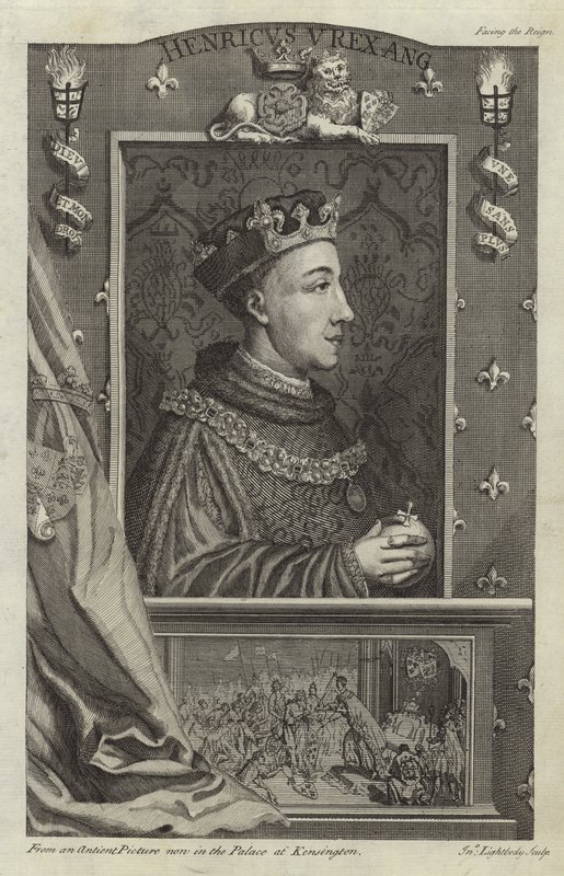 Portrait of Henry V of England by English School