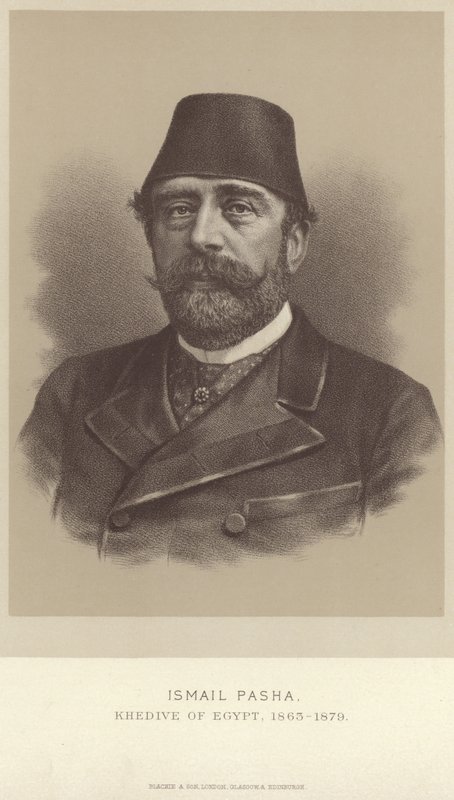 Portrait of Ismail Pasha by English School