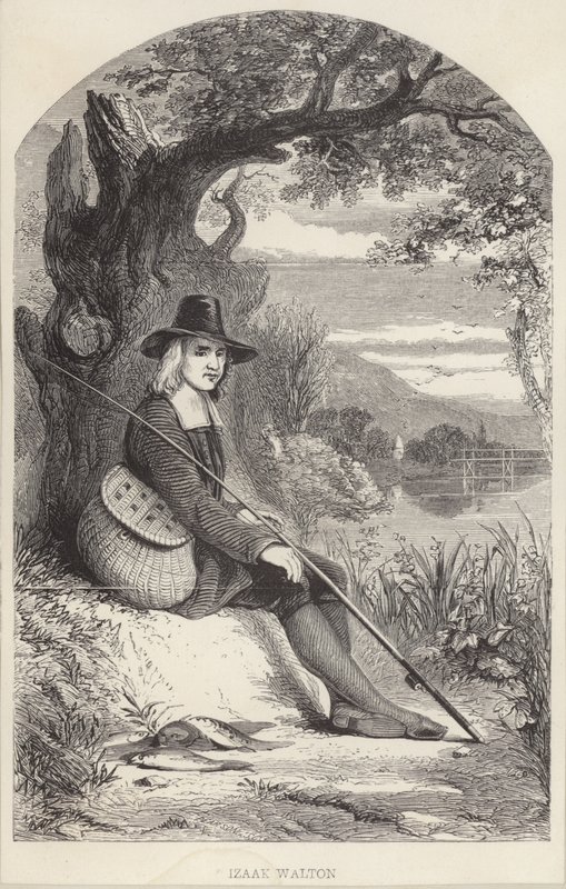 Portrait of Izaak Walton by English School