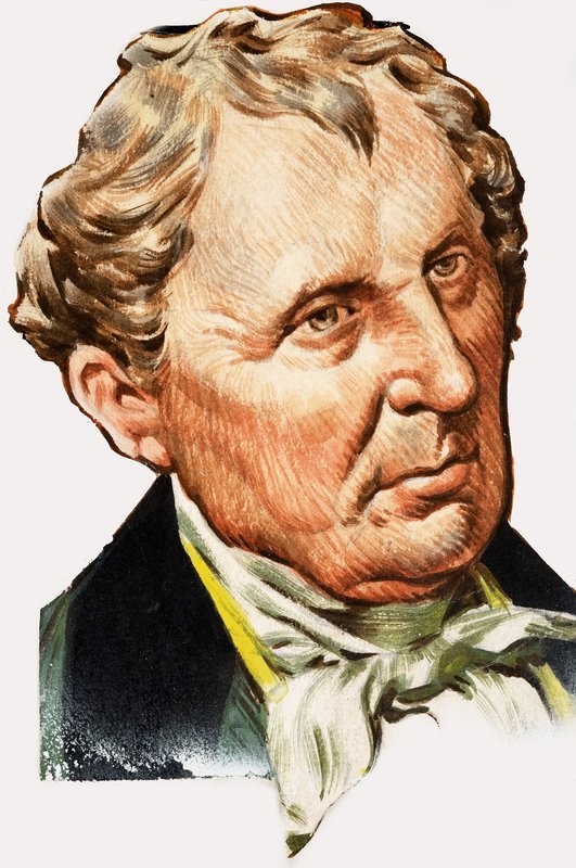 Portrait of James Fenimore Cooper by English School