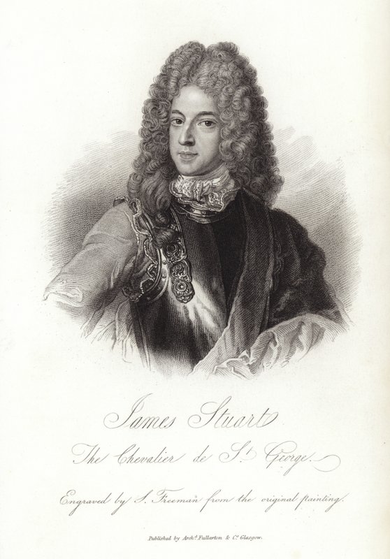 Portrait of James Stuart by English School