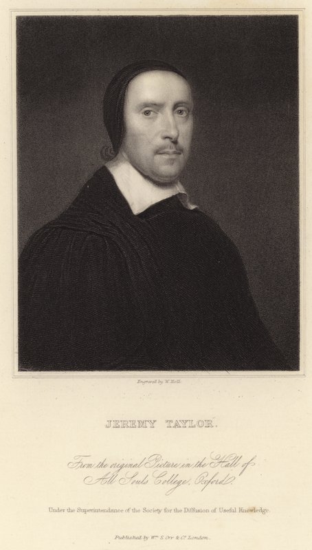 Portrait of Jeremy Taylor by English School