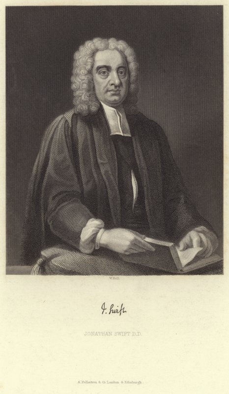 Portrait of Jonathan Swift by English School