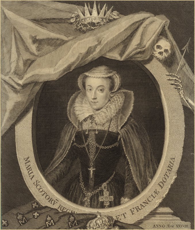 Portrait of Mary, Queen of Scots by English School