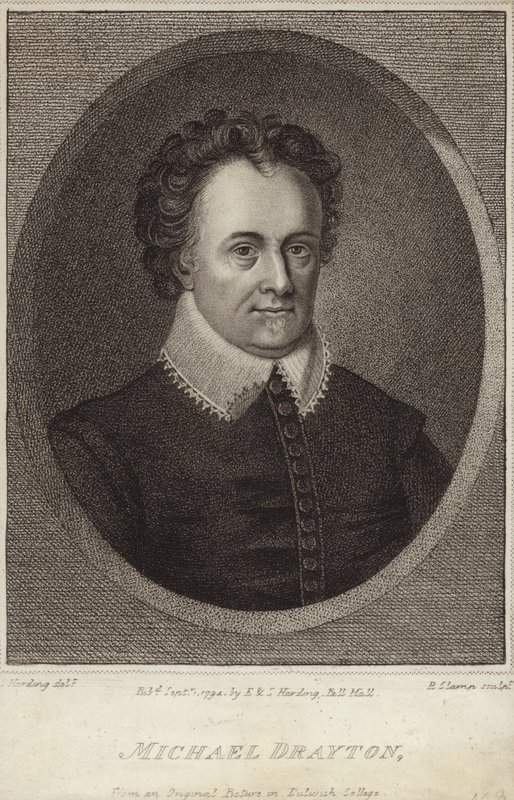 Portrait of Michael Drayton by English School
