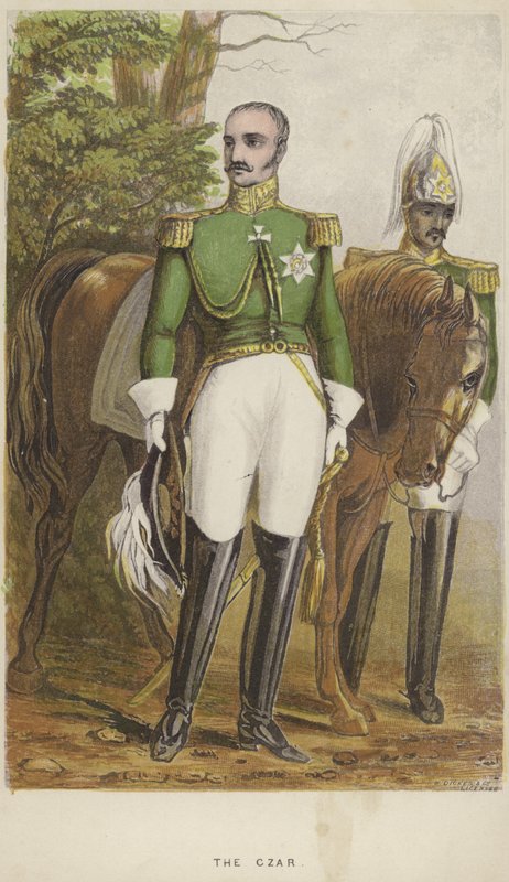 Portrait of Nicholas I of Russia by English School