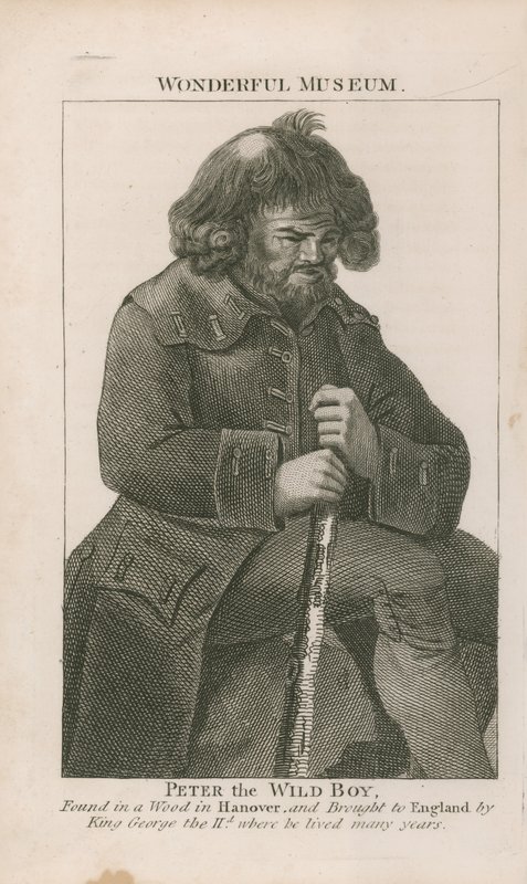 Portrait of Peter the Wild Boy by English School